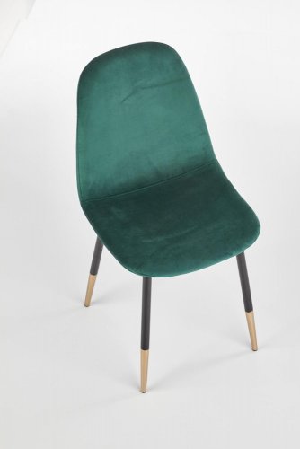 Jídelní židle K379 (tmavě zelená)