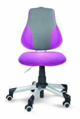 Rostoucí židle ACTIKID A2- 2428 49 (růžová/šedá)