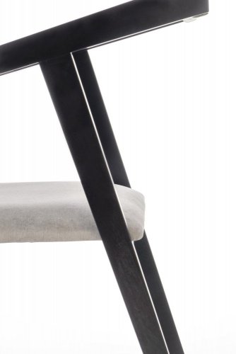 Jídelní židle AZUL (šedá/černá)