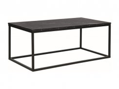 Konferenční stolek ROSSI A (černá efekt mramoru/matně černá)