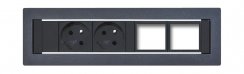 Konfigurovatelný pevný panel KPP 4 BLACK