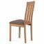 Jídelní židle BC-2602 BUK3 (buk/hnědý melír)