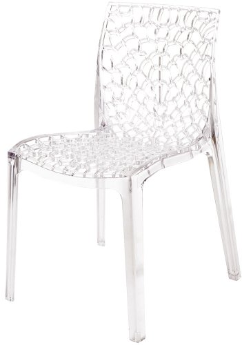 Židle Gruvyer (transparentní, polykarbonát)