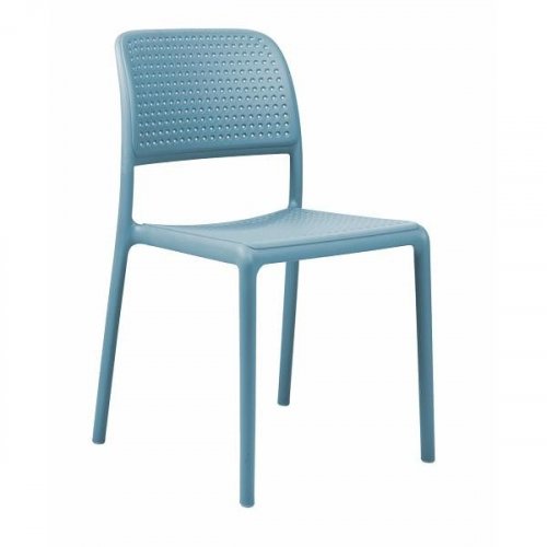Židle Bora (modrá), polypropylen