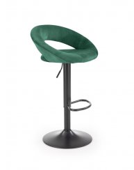 Barová židle H-102 (tmavě zelená)