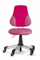 Dětská rostoucí židle ACTIKID A2 2428 ECO (koženka/síť-růžová)