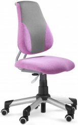 Rostoucí židle ACTIKID A2- 2428 49 (růžová/šedá)