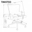 Kancelářské křesílko TIMOTEO (tmavězelené)