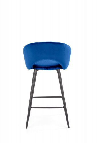 Barová židle H-96 (modrá) - VÝPRODEJ SKLADU
