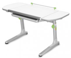 Dětský rostoucí stůl PROFI 32W3 54 TW (bílý/stříbrný)