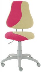 Rostoucí židle FUXO S-LINE SU109/SU41 (béžová/růžová)