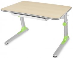 Rostoucí stůl Junior 32P1 13 (javor/zelený)