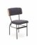 Jídelní židle SMART-KR (černá/přírodní dub)