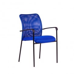 Konferenční židle Triton Black (modrá)