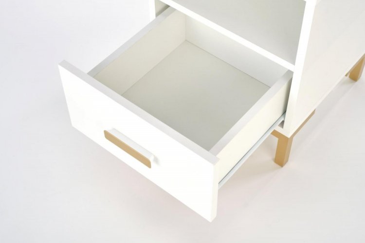 Noční stolek SILVIA (bílý)