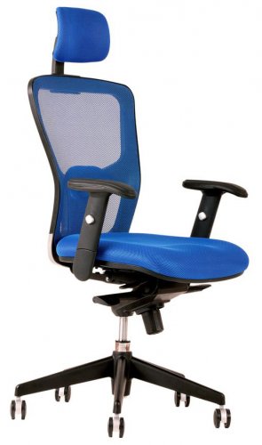 Opěrka hlavy k židli Dike DK 90 (modrá)