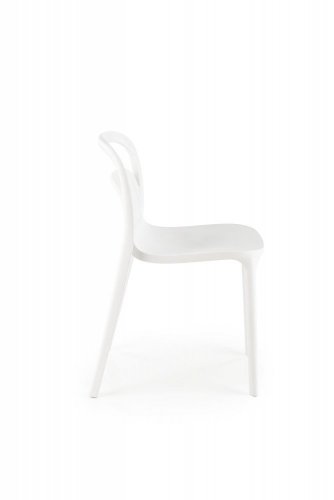 Zahradní židle K490, stohovatelná (bílá)