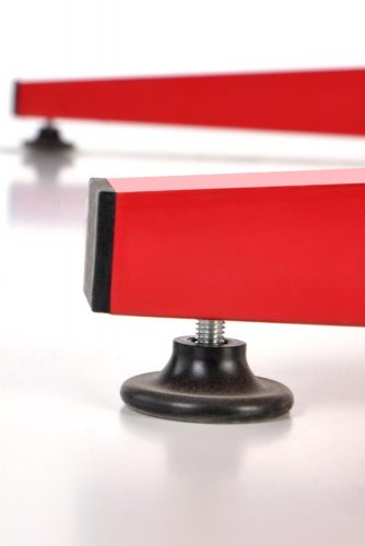 Herní stolek B49 (černá/červená)