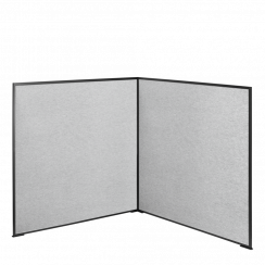 Čalouněný paraván Slim Walls SL-WALL,LX (150x140 cm) - dvoudílný