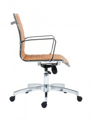 Kancelářská židle 8850 KASE - RIBBED LOW BACK
