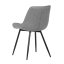 Jídelní židle CT-395 SIL2 (černá/šedá)
