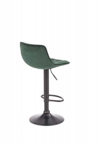 Barová židle H-95 (tmavě zelená)