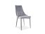 Jídelní židle TRIX B VELVET černý rám / šedý samet 14