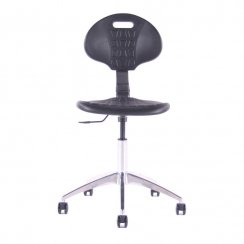 Laboratorní židle TULIP (aluminiový kříž)