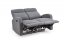 Relaxační dvoukřeslo OSLO 2S (tmavě šedé)