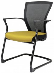 Židle Merens Meeting BI205 (žlutý sedák)