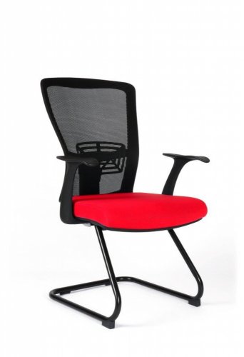 Konferenční židle Themis Meeting TD 14 (červeno-černá)