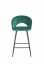 Barová židle H-96 (tmavě zelená)
