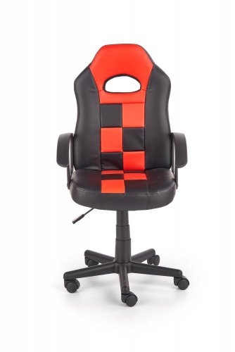 Dětská židle STORM (černo-červená)