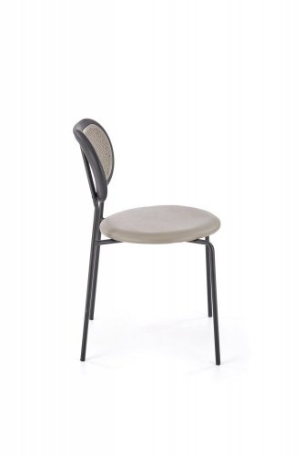 Ratanová židle K524 (šedá)