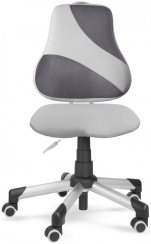 Rostoucí židle ACTIKID A2- 2428 M2 408 (dva odstíny šedé)