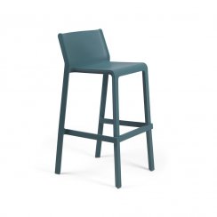 Barová židle Trill, polypropylen (modrá)