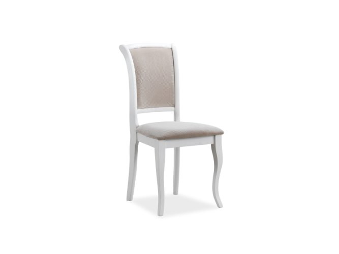Jídelní židle MN-SC bílá / béžová 132