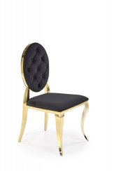 Jídelní židle K556 (černá/zlatá)
