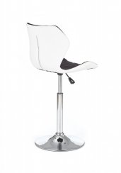 Barová židle MATRIX 2 (bílá/černá)