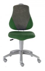 Rostoucí židle FUXO V-LINE SU59/SU24 (tm. zelená/šedá)