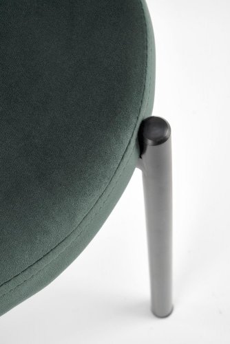 Jídelní židle K509 (tmavě zelená)