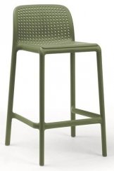 Barová židle Bora-MINI (agave), polypropylen
