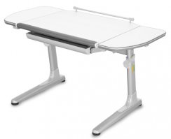 Dětský rostoucí stůl PROFI 32W3 54 TW (bílý/stříbrný)