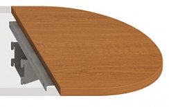Stůl, zakončovací oblouk CROSS CP 60