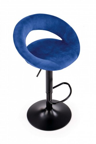 Barová židle H-102 (tmavě modrá)