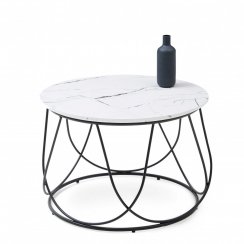 Konferenční stolek NUBIRA (bílý/černý)