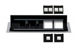 Konfigurovatelný výklopný panel KPV 4 BLACK