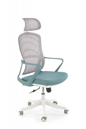 Kancelářská židle VESUVIO 2 (tyrkysová/bílá)