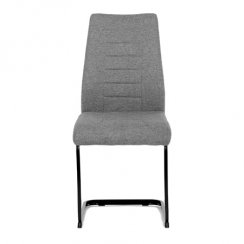 Jídelní židle DCL-438 GREY2 (černá/šedá)