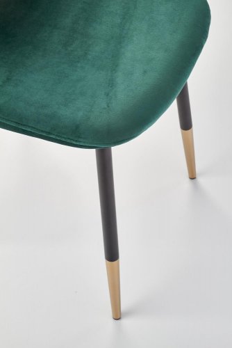 Jídelní židle K379 (tmavě zelená)